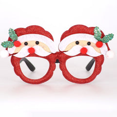 2025Golden Glasses Christmas Day Party Decoration