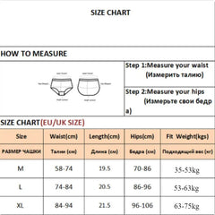 4pcs Ice Silk Seamless Women's Underwear with Pure Cotton Crotch for High-end Japanese Girls