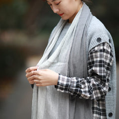 All-matching Art-style Striped Scarf For Women