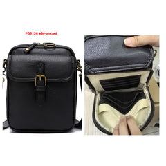 Unisex Vintage Large Capacity Messenger Bag Storage Bag With 10 Card Inserts Casual Backpack Women's Bag Retro Backpack Large Capacity Travel