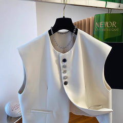 Loose-fitting Waistcoat Universal Bandage Dress