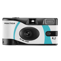 Praktica 35mm Single Use Disposable Film Camera with Flash - Blue