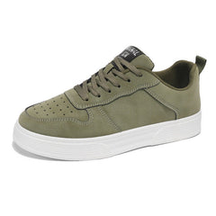 Men's Lace-up Flat Shoes Fashion Casual Round-toe Walking And Jogging Shoes Sneakers