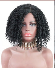 African Small Curls Mechanism Rose Inner Net Middle-Aged And Elderly Short Curly Hair