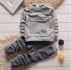 Toddler Baby Clothes Children Suit 0-3 Years Old Suit Pants Children's Sportswear Boys Girls Children's Clothing Brand