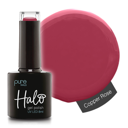 Gel Nail Polish Copper Rose 8ml