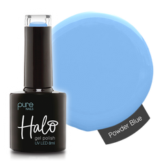 Gel Nail Polish Powder Blue 8ml