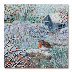 Winter Garden Robin