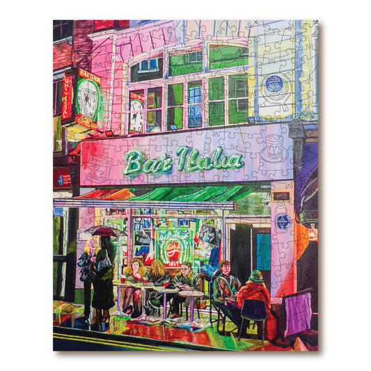 Bar Italia at Night - London