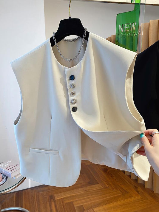 Loose-fitting Waistcoat Universal Bandage Dress