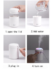 Ultrasonic aromatherapy essential oil diffuser