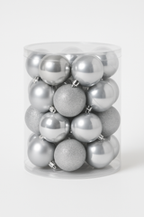 Festive Feeling Christmas Baubles 6cm – 20 Pack