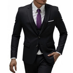 European And American Men's New Business Casual Suit Set