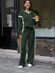 Casual Thin Korean Style Loose Student Fashion Sportswear Comfortable Two-piece Suit
