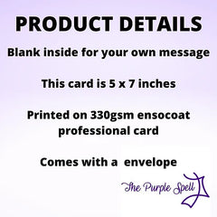 Baba Yaga Greeting Card | Baba Jaga | Slavic Folklore | Birthday Card