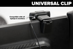 PRAKTICA HD USB-A Webcam with Built-in Noise Reduction Microphone