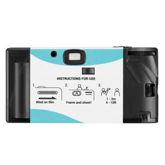 Praktica 35mm Single Use Disposable Film Camera with Flash - Blue