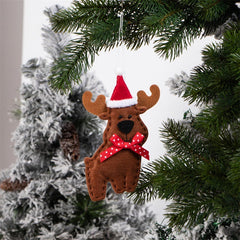 Christmas Cute Fashion Reindeer Shape Pendant