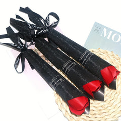 20pcs Glam Style Artificial Roses Bouquet - Plastic & Polyester Eternal Flowers Home Decor for Mother's Day, Father's Day, Thanksgiving, Graduation - Elegant Forever Love Token Gifts without Feathers