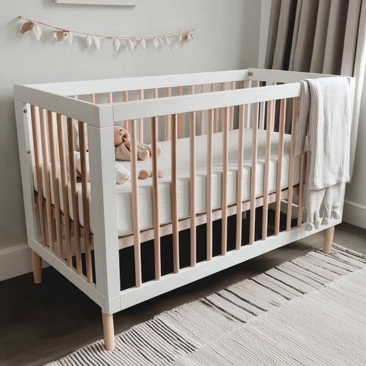 Cot Fitted Sheet 100% Cotton 120x60cm - Pack Of 2