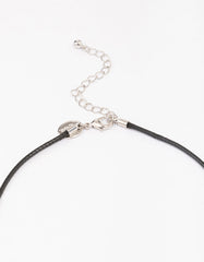 Silver Molten Starfish Necklace