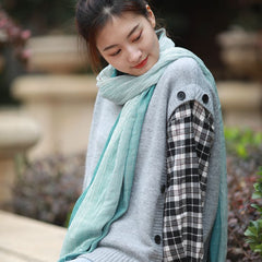 All-matching Art-style Striped Scarf For Women