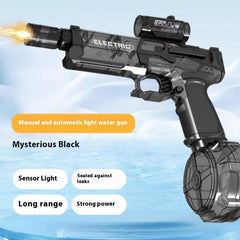 Fire Rat Electric Water Pistol Cool Light Full Automatic Water Spray Gun Summer Toy Sports Entertainment Children Gifts AC223