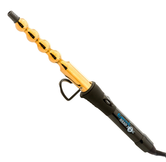 Head Jog Electric Gold Boho Styler 25mm