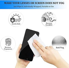 Brand™ DIYLooks 100 PCS x Dry-Wet Wipes ~ The Ultimate Cleaning Companion for Your Tech Gadgets
