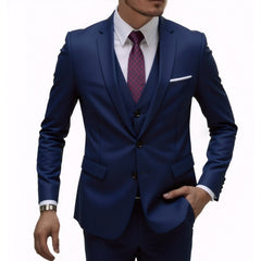 European And American Men's New Business Casual Suit Set