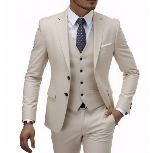 European And American Men's New Business Casual Suit Set