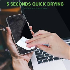 Brand™ DIYLooks 100 PCS x Dry-Wet Wipes ~ The Ultimate Cleaning Companion for Your Tech Gadgets