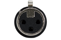 Maplin XLR Female Connector with 3 Copper Contacts Zinc Diecast Shell