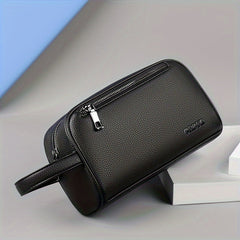 MENSON Black Clutch Bag for Men