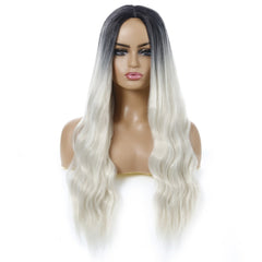European And American Female Wigs, Wavy Curly Hair, Ladies Wig Head