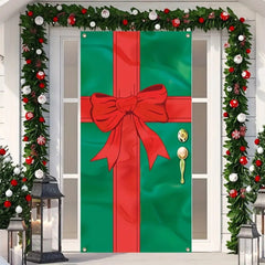 Christmas Curtain Decoration Hanging Cloth Background