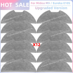 Fit For ( Midea M9, Eureka E10S, Eureka E20 Plus, Midea VCR S10 Plus, PObode A8 ) Parts Main Roller Side Brush Filter Mop Cloth