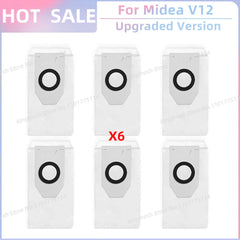 Fit for 미디어 Midea V12 / Eureka J12 Ultra Replacement Parts Accessories Main Roller Side Brush Hepa Filter Mop Cloth Dust Bag