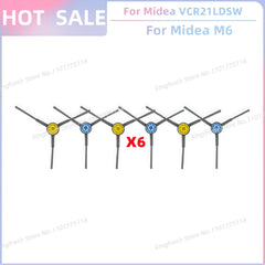 Fit For Midea VCR21LDSW / Midea M6 / Eureka NER600 Robot Vacuum Parts Main Roller Side Brush Hepa Filter Mop Cloth Accessories