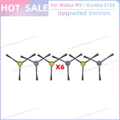 Fit For ( Midea M9, Eureka E10S, Eureka E20 Plus, Midea VCR S10 Plus, PObode A8 ) Parts Main Roller Side Brush Filter Mop Cloth
