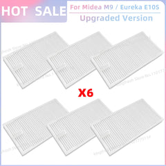 Fit For ( Midea M9, Eureka E10S, Eureka E20 Plus, Midea VCR S10 Plus, PObode A8 ) Parts Main Roller Side Brush Filter Mop Cloth