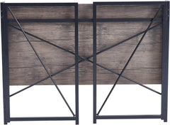 mcc direct Folding Desk Workstation Foldable Computer Desk for Office Home Study Writing Table No Assembly Miami-100cm