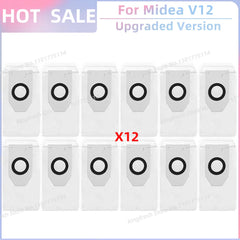 Fit for 미디어 Midea V12 / Eureka J12 Ultra Replacement Parts Accessories Main Roller Side Brush Hepa Filter Mop Cloth Dust Bag