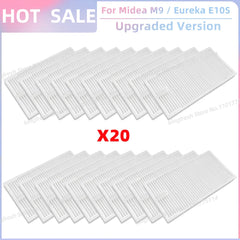 Fit For ( Midea M9, Eureka E10S, Eureka E20 Plus, Midea VCR S10 Plus, PObode A8 ) Parts Main Roller Side Brush Filter Mop Cloth