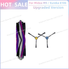 Fit For ( Midea M9, Eureka E10S, Eureka E20 Plus, Midea VCR S10 Plus, PObode A8 ) Parts Main Roller Side Brush Filter Mop Cloth