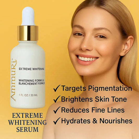 Ammuri Brightening Face Serum with Kojic Acid, Alpha Arbutin, Glutathione & Niacinamide | Dark Spot Corrector for Even Skin Tone – 30ml