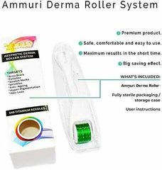 Ammuri Derma Roller for Scars and Anti-Aging Care