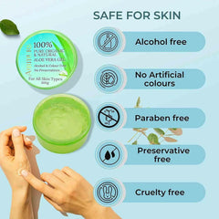 Ammuri Organic Aloe Vera Gel for All Skin Types