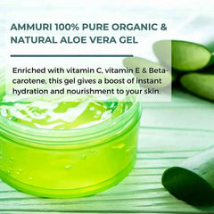 Ammuri Organic Aloe Vera Gel for All Skin Types