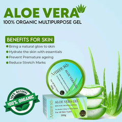 Ammuri Organic Aloe Vera Gel for All Skin Types